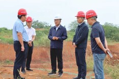 湘潭高新区负责人调研昭山片区项目 抓实生态治理与保交房工作