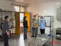 新化县古台山林场开展校园食品安全专项检查
