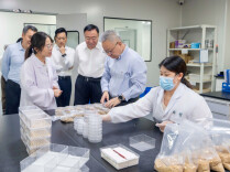 沈晓明调研国家中药材种质资源库建设工作