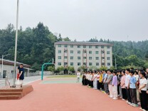 会同县蒲稳中学：开展消防演练 筑牢校园安全墙