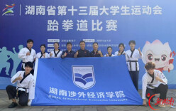8金6银13铜！湖南涉外经济学院学子绽放省第十三届大运会