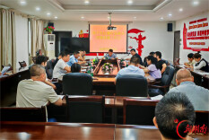 常宁市住房和城乡建设局召开新兴领域团建工作推进会