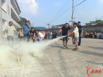涟源筑牢秋冬森林防火安全屏障