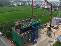 虞公港铁路建设刷新进度条