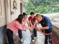 瓮江镇洪山村：山坳里通了“幸福水”