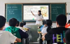 石门县磨市镇磨市学校：新教师登台亮相 教研课趣味横生 