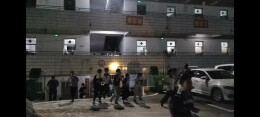 新邵县潭溪镇中学：宿舍应急疏散演练 筑牢校园安全防线
