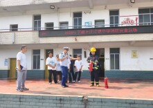 江永县上江圩镇中学：消防进校园，实战演练强本领