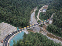 桃源木旺溪抽水蓄能电站进场道路全线通车