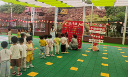 衡阳县新时代广场幼儿园“双节游园会”燃动全场