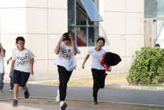 湖南省全国科普月活动之“震地奇兵，百万护航”校园防震安全实训走进二中枫溪学校初中部