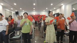 唱响《热血颂》！仰天湖社区老年大学以歌声致敬祖国华诞