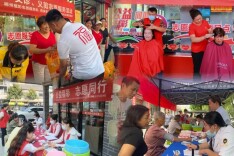 郴州福彩：进社区开展义诊义剪慰问活动
