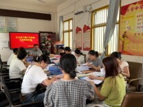 新田县十字学校开展教学常规专项检查