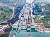 三峡水运新通道主体工程大规模施工拉开序幕