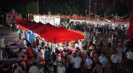 嘉禾：举办中医夜市活动