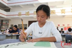新田：翰墨书青春 美育润校园