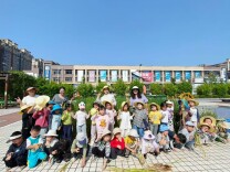 衡东县向阳幼儿园：稻穗飘香迎金秋 萌娃劳作获成长