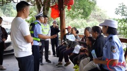 凉亭坳乡：安全宣讲进院入户 守护乡村平安出行