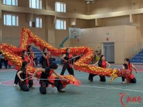郴托携手传文脉 龙狮共舞促交融——湘南学院赴托克逊县开展舞龙舞狮培训