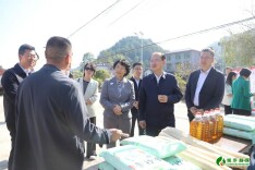 商务部副部长鄢东到城步调研定点帮扶工作