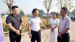 西洞庭管理区举行秸秆综合利用现场观摩会