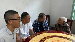 桂东寨前：百岁寿宴上门贺