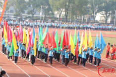 驰骋赛场，少年逐梦——汉寿县帅孟奇中学小学部田径运动会开幕