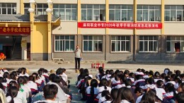 麻阳职中开展消防应急暨防踩踏疏散演练