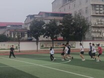 南县厂窖镇初级中学：绿茵场上 青春飞扬