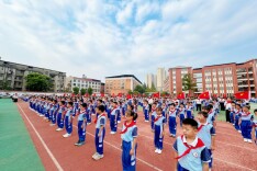 南县实验学校举办二年级新队员入队仪式
