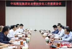 中远海运集团定点帮扶安化工作座谈会召开 万敏向世聪出席并讲话