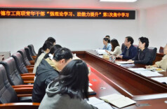 常德市工商联开展青年干部能力提升计划“周五二小时”首期学习