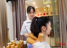 天元区栗雨街道社区卫生服务中心开展甲状腺筛查公益活动