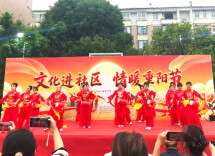 柳叶湖：文化进社区 情暖重阳节