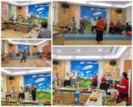 荷塘区金山街道晏家湾社区举办“重阳邻里茶话会 敬老爱老暖意浓”