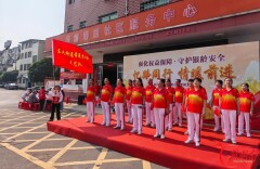 珠晖区前进里社区：情暖重阳护银龄 文明新风润社区