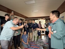 20余名国外专家学者考察湘江湘潭段“十年禁渔”成效
