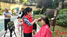 乐享银龄 欢度重阳——长沙大塘社区开展敬老志愿服务活动