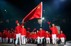 第五届亚洲残疾人运动会开幕