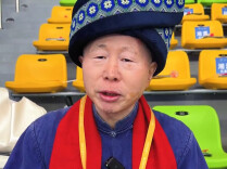 文旅推介人刘云先生热情推介全省第十一届民族运动会
