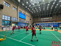 第十一届全省民族运动会毽球开启火热角逐