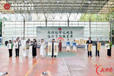 台上展银龄风采 楼下守邻里清风｜雨花区白沙社区举办“雨邻有约·与您同乐”重阳活动