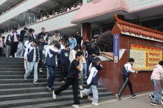 实战演练砺安全本领，邵东十中开展应急疏散演练