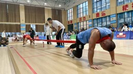 三湘石榴红·逐梦张家界⑪丨湖南省第十一届少数民族传统体育运动会押加项目开赛