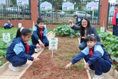 长沙市开福区湘一史家坡学校POPO拾光农圃开园，家校携手深耕劳育沃土