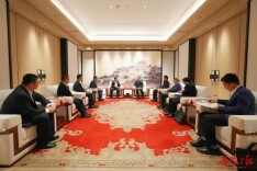 谢卫江会见吉利控股集团首席政府事务官沈珺一行