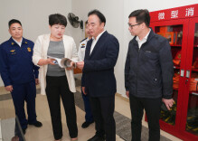 蔡锋调研雨花区消防工作