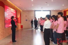 湘南学院师生代表赴汝城县沙洲村开展纪念红军长征胜利90周年教育活动