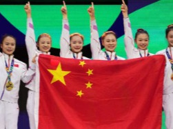 中国体操队时隔20年再夺世锦赛女团金牌